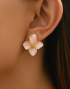 Blossom Earrings - Ballet Pink