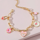 PINK CHARM BRACELET