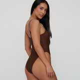 Cannes Brown Swimsuit